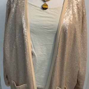 5X (32W) denim 24/7 Sequin Jacket